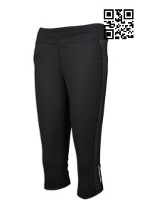 U284 設計緊身七分褲 製造緊身透氣運動褲 訂造個性緊身運動褲 運動褲供應商